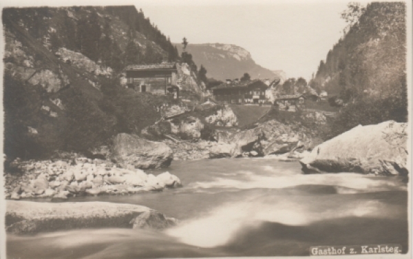 Gasthof zu Karlsteg (Dornauberg-Ginzling im Zillertal) - A xxxx 95 031 **